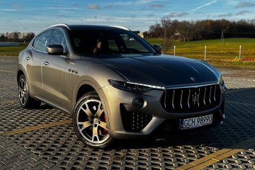 Maserati Levante GranSport | Luksusowy SUV | Brązowe skóry | Zarejestr